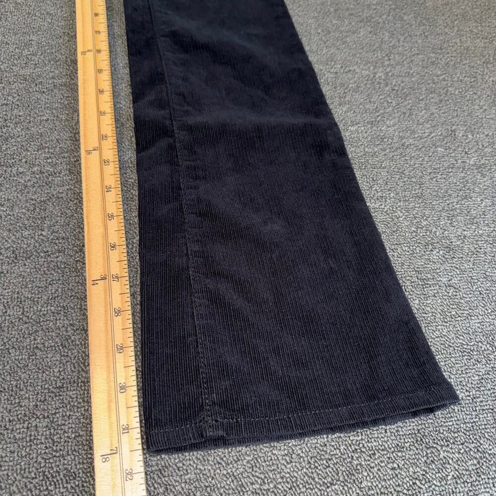 Ann Taylor LOFT Modern Boot Black Corduroy Pants Women's Size 26/2 NEW NWT - Picture 5 of 8
